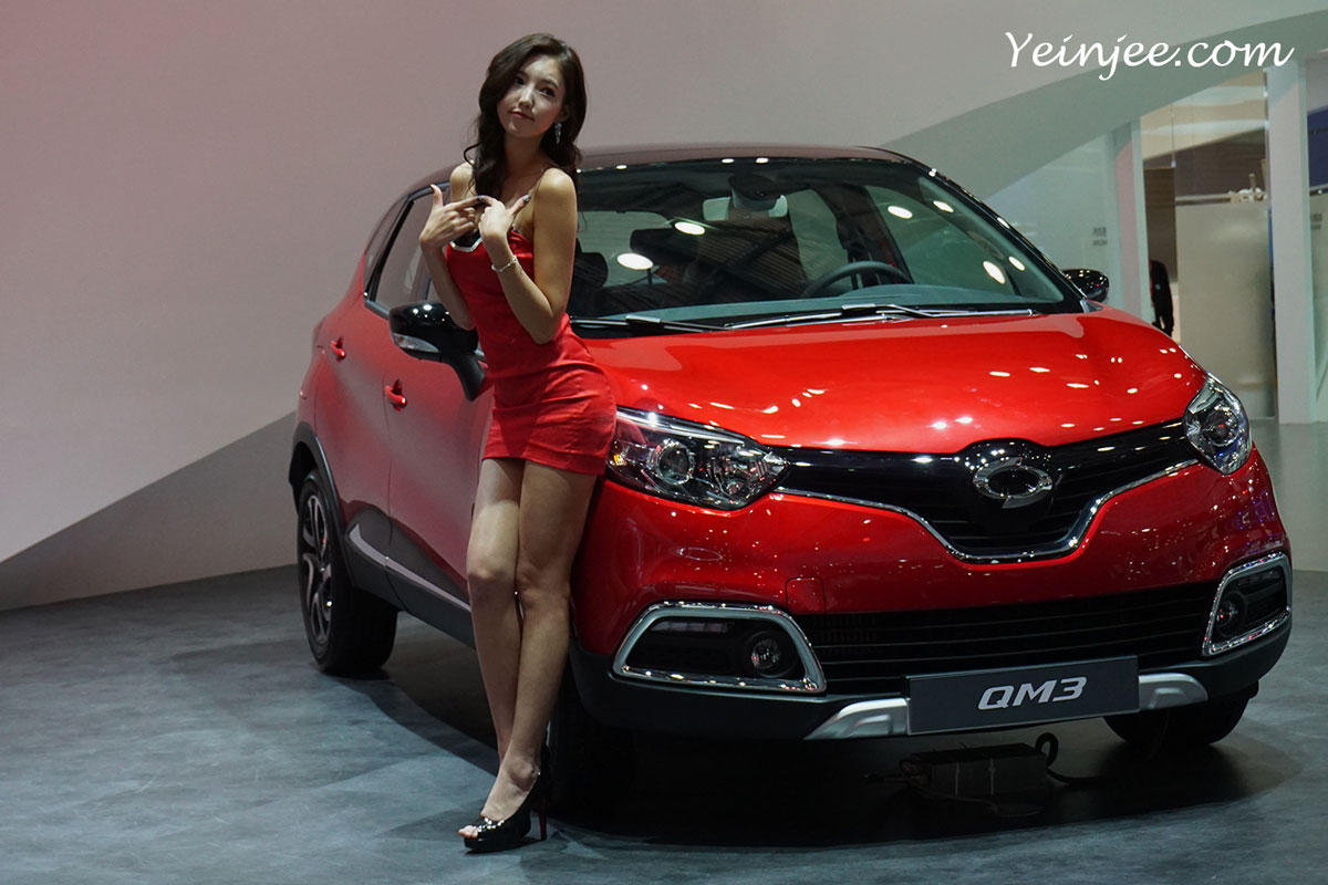 Seoul Motor Show 2015 Renault Samsung Kim Bora