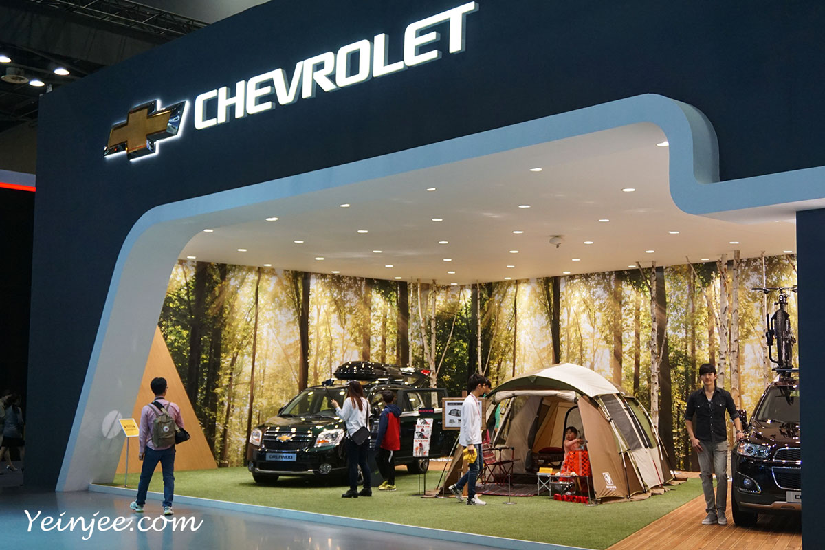 Seoul Motor Show 2015 Chevrolet camping van