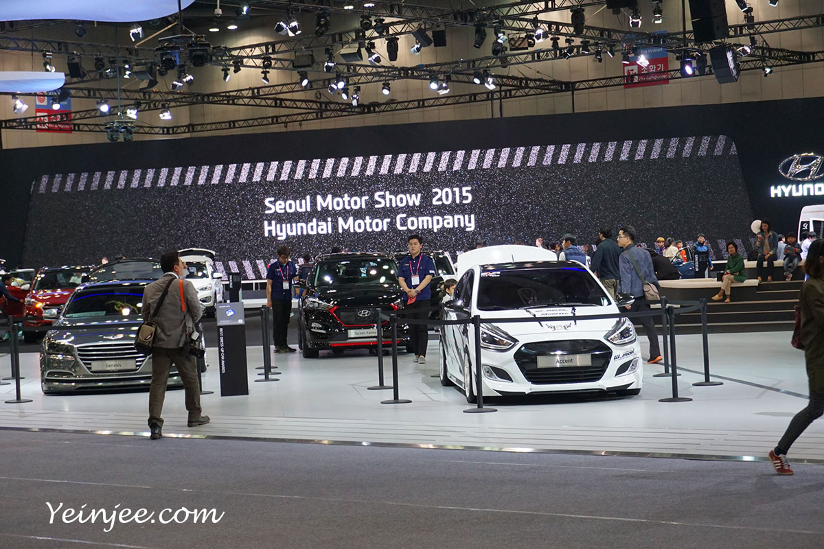 Seoul Motor Show 2015 Hyundai Motors exhibition