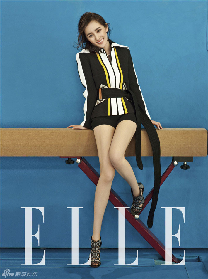 Yang Mi Chinese Elle Magazine